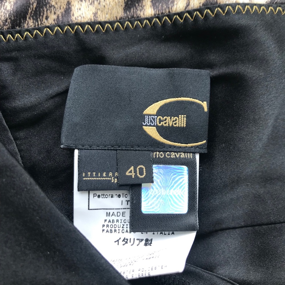 {Just Cavalli} - Midi Halter Dress - Picture 5 of 8
